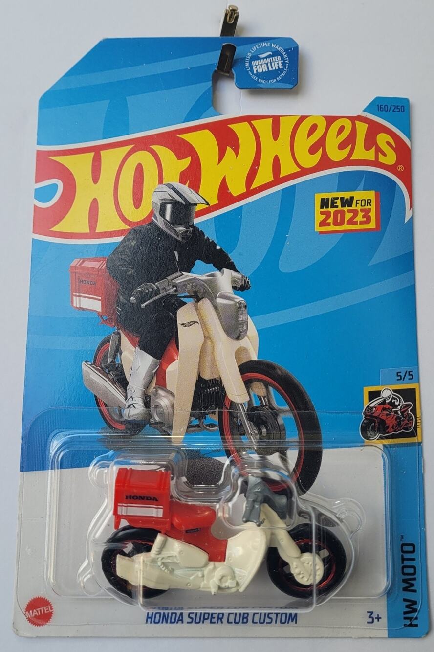 Hot Wheels 2023 Honda Super Cub Custom 160/250 HW Moto Series 5/5